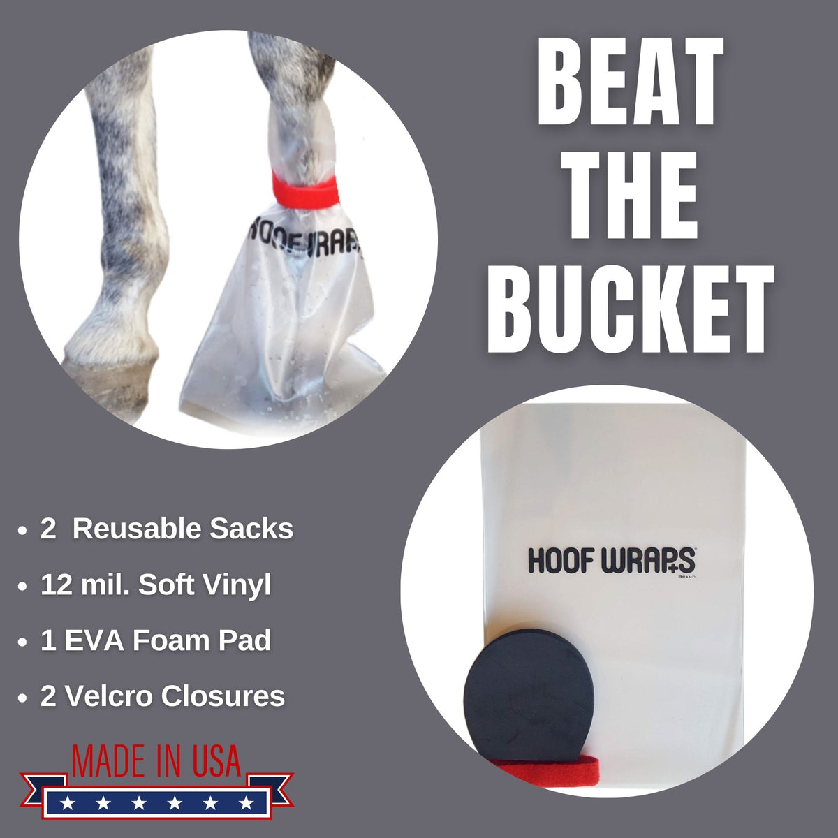 Hoof Wraps Soaker Sacks